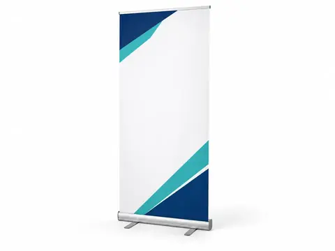 Rollup Banners — illustrative product concept on a clean background